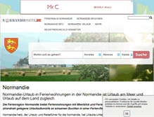 Tablet Screenshot of normandie-netz.de